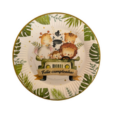 PLATO ANIMALITOS X10 UNIDADES